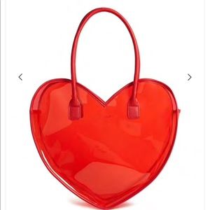 Heart Vinyl Tote Bag